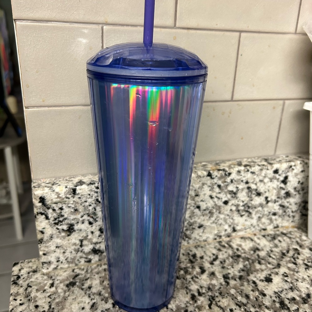 Starbucks Iridescent Blue Tumbler